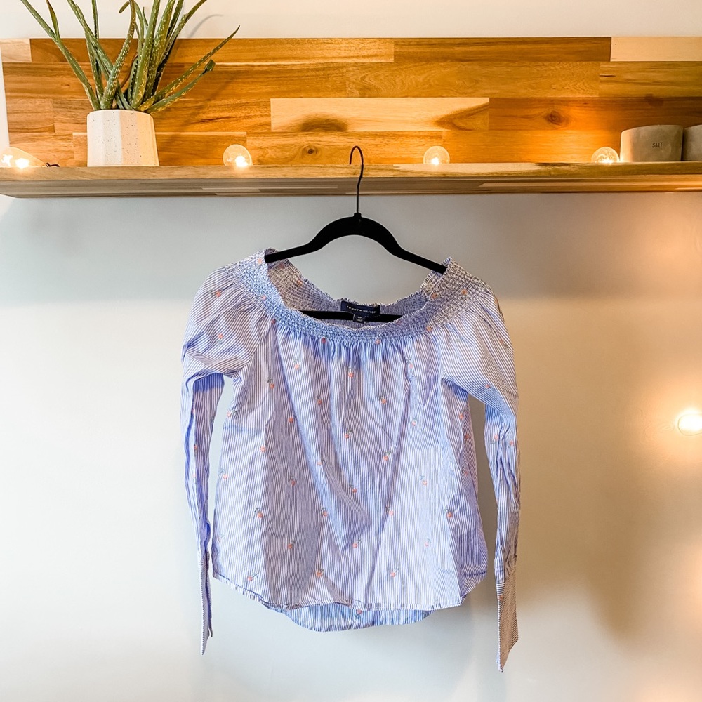 Tommy Hilfiger Off the Shoulder Top